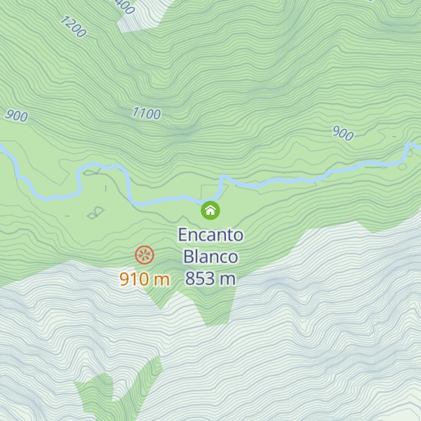 Map of Encanto Blanco