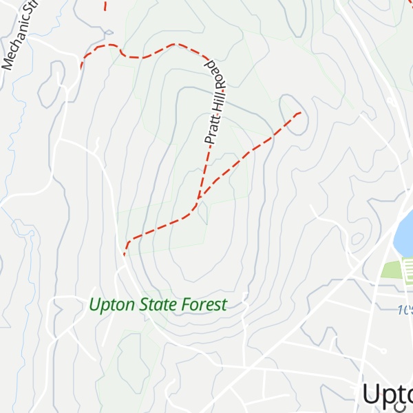 Map of Pratt Hill