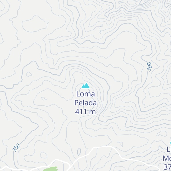 Map of Loma Pelada