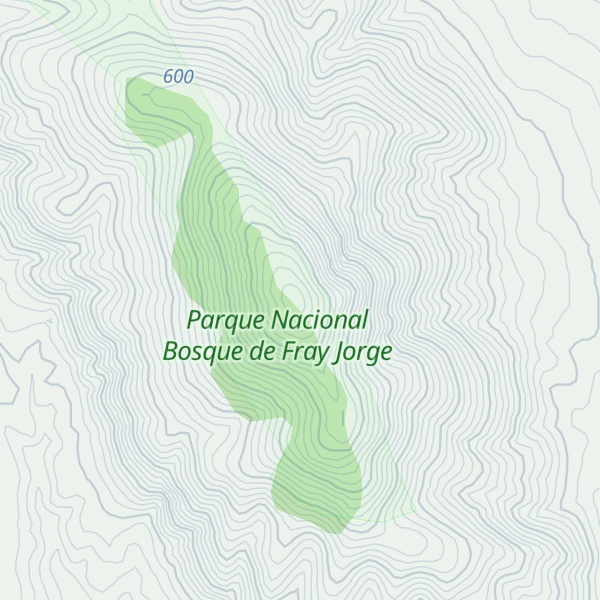 Map of Cerro Talinay