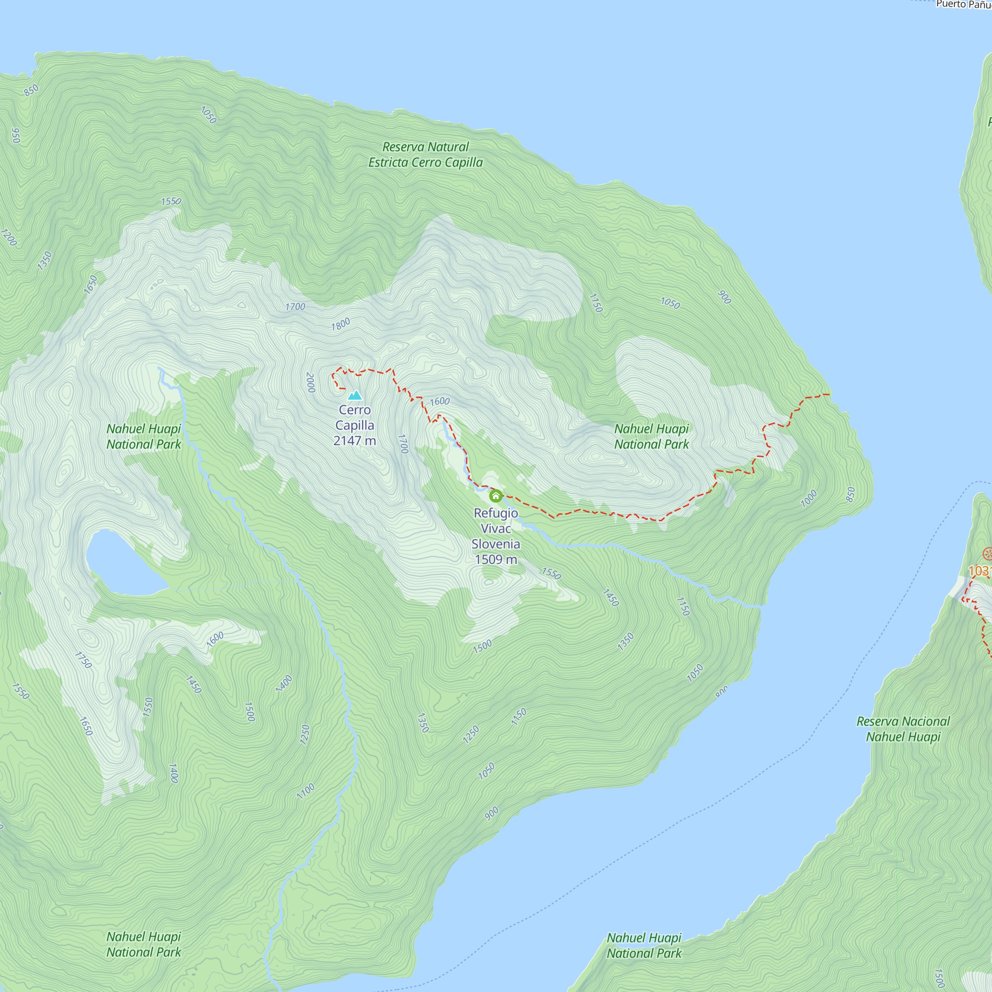 Refugio Vivac Slovenia map