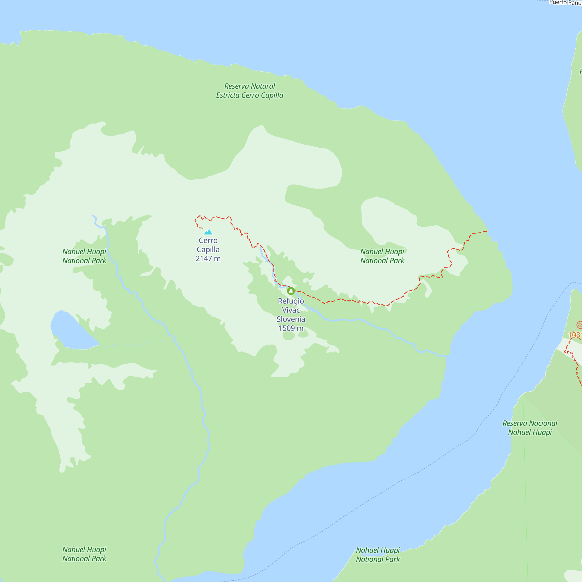 Refugio Vivac Slovenia map