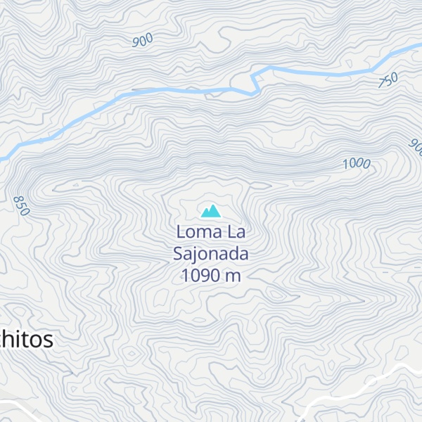 Map of Loma La Sajonada