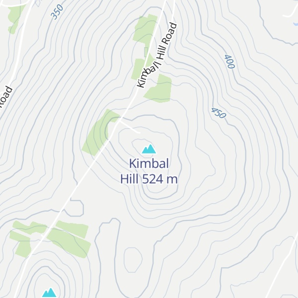 Map of Kimbal Hill