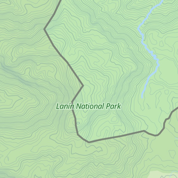 Map of Cerro Lafit