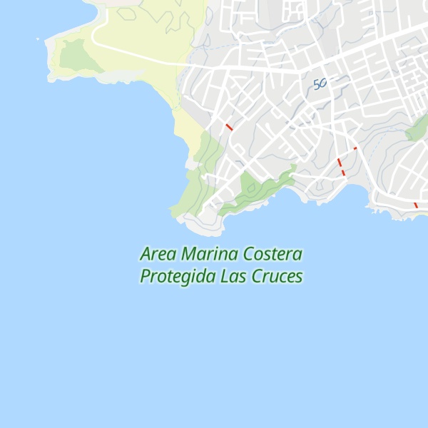Map of Punta Lacho