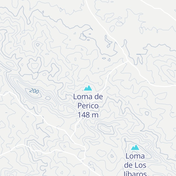 Map of Loma de Perico