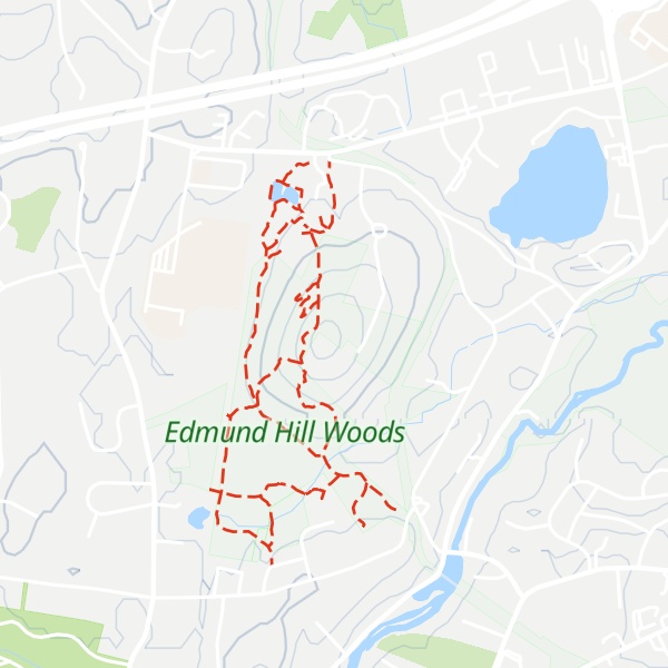 Map of Edmund Hill