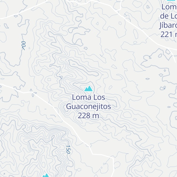 Map of Loma Los Guaconejitos