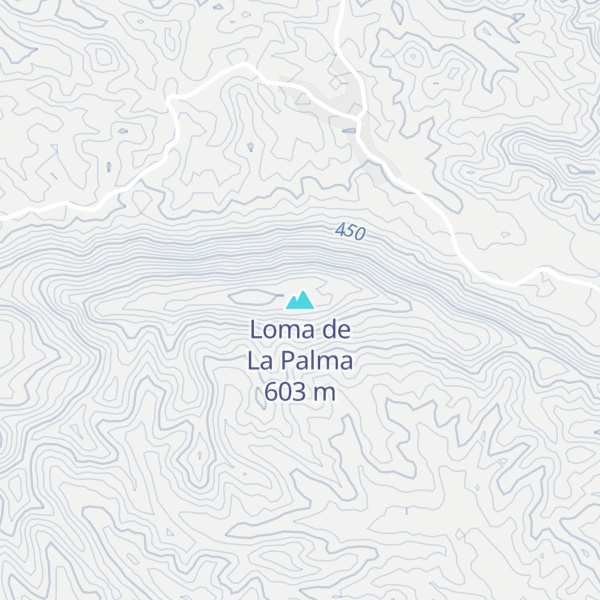 Map of Loma de La Palma