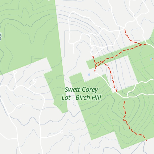Map of Birch Hill