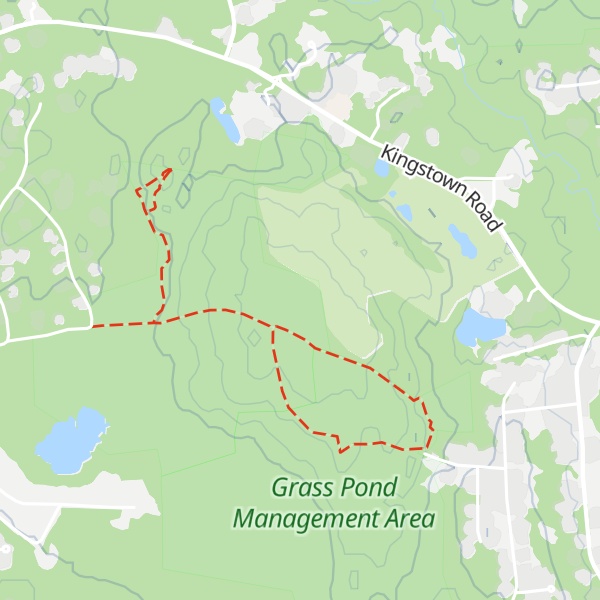 Map of Wilbur Hill