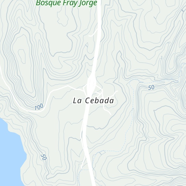 Map of Cabañas Doña Carmen