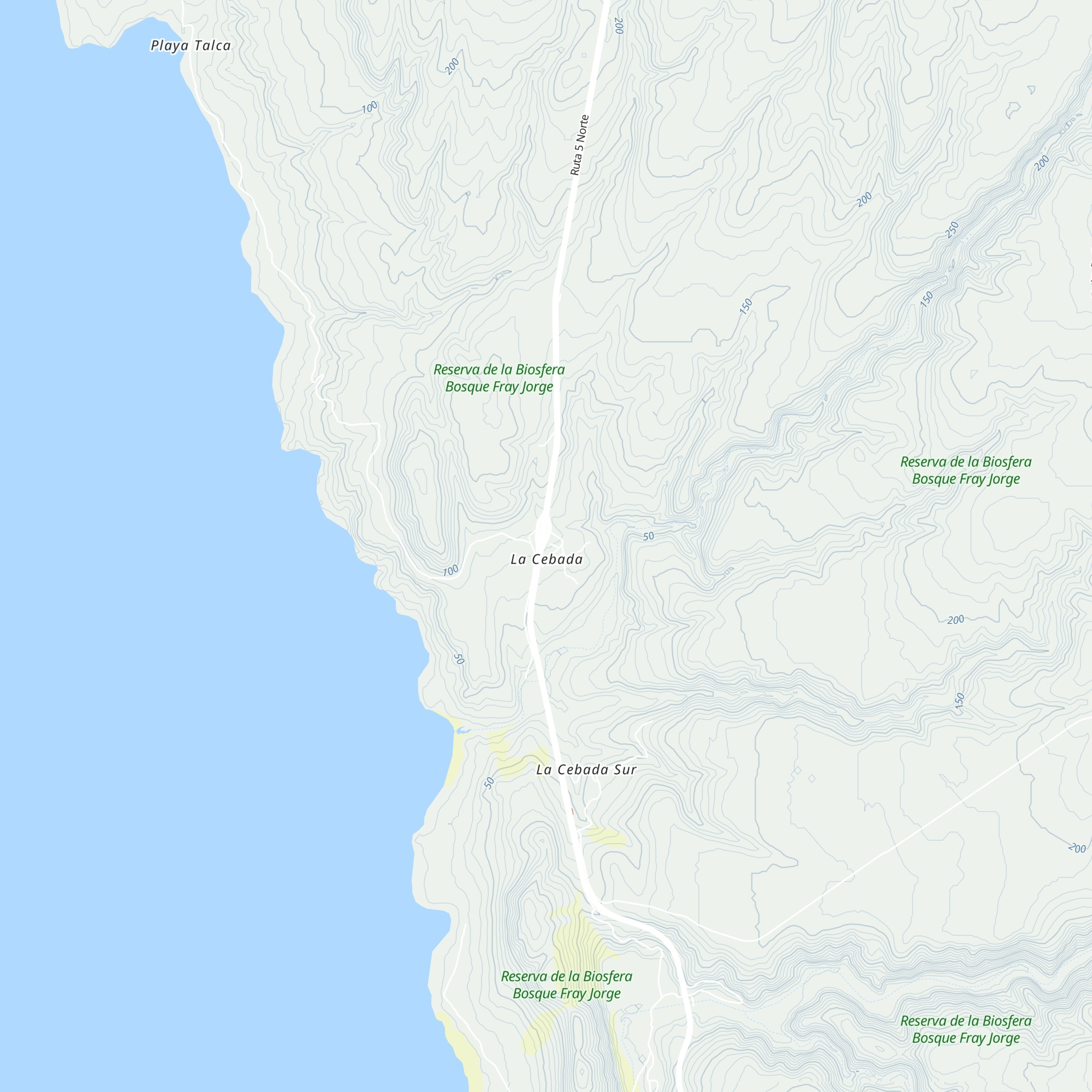 Cabañas Doña Carmen map
