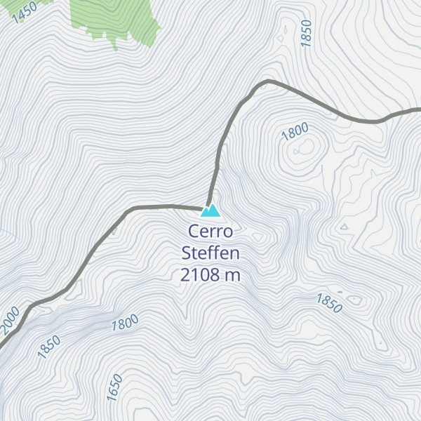 Map of Cerro Steffen