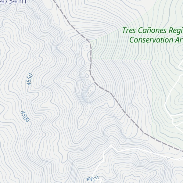 Map of Cerro Tomina