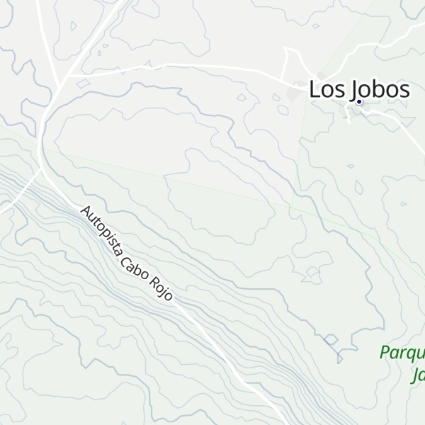 Map of Cerro de la Malagueta