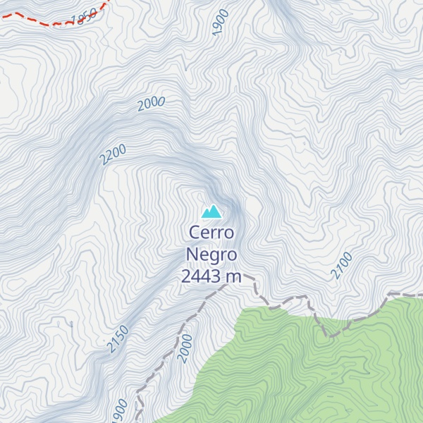 Map of Cerro Negro