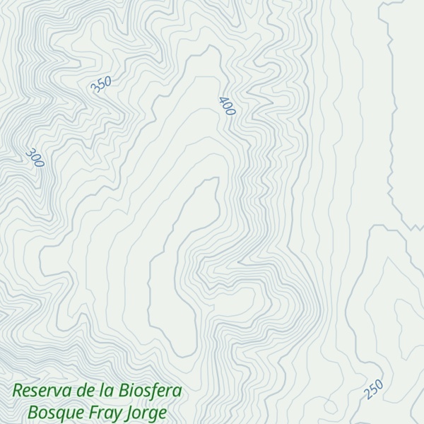 Map of Cerro Lubilla