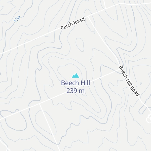 Map of Beech Hill