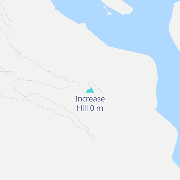 Map of Increase Hill