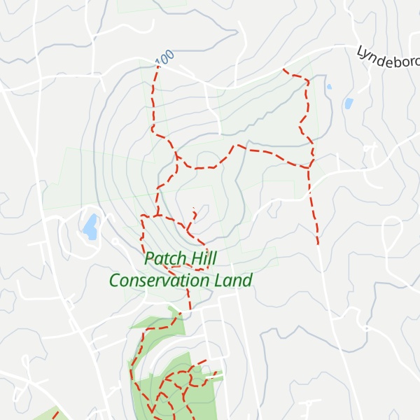 Map of Patch Hill