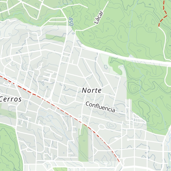 Map of Cabañas El Viejo Márquez