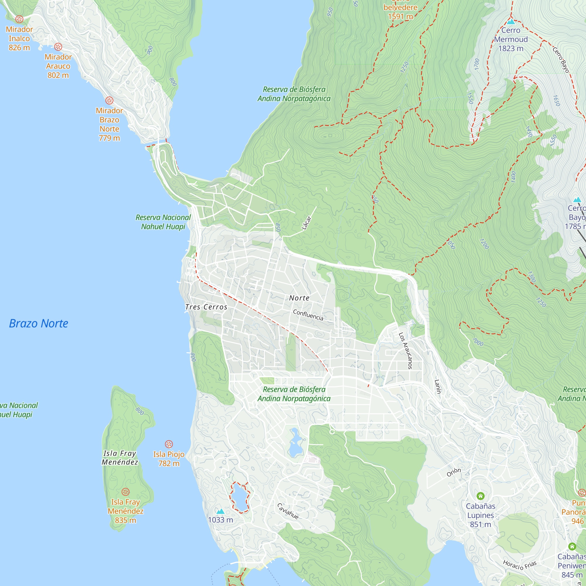 Cabañas El Viejo Márquez map