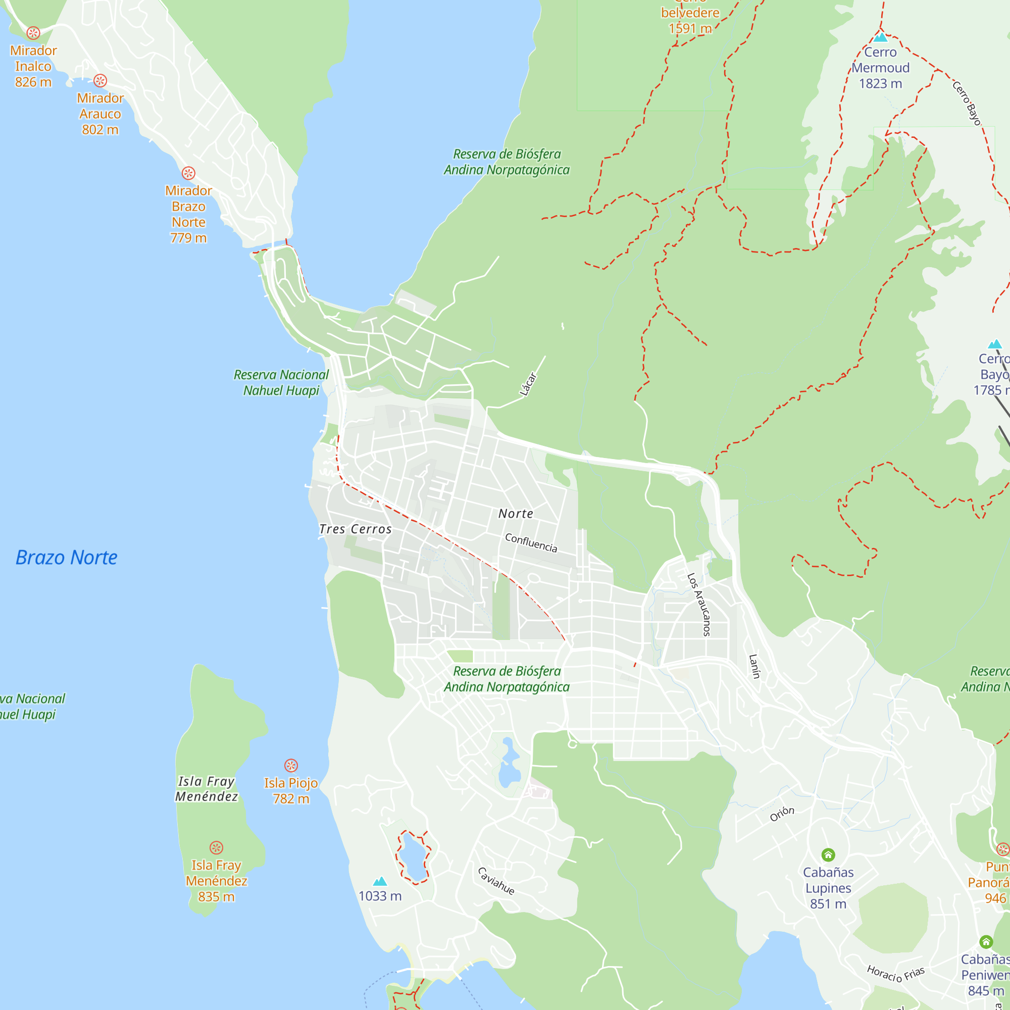 Cabañas El Viejo Márquez map
