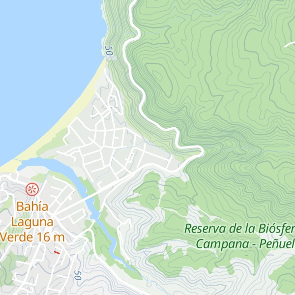 Map of Cabañas Marlinda