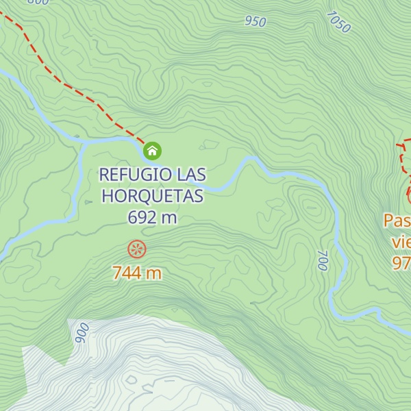 Map of Refugio Del Conde
