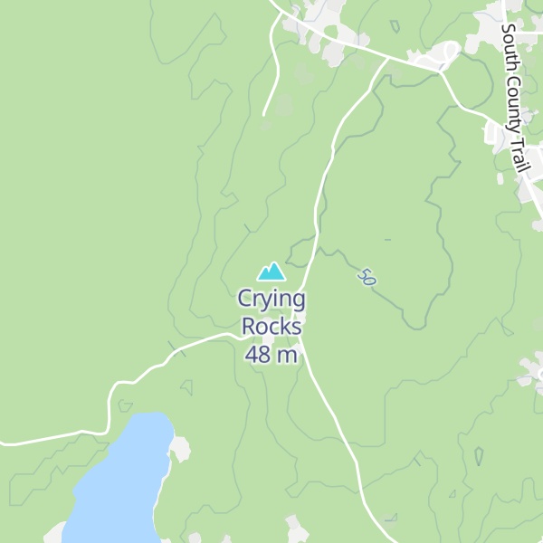 Map of Crying Rocks