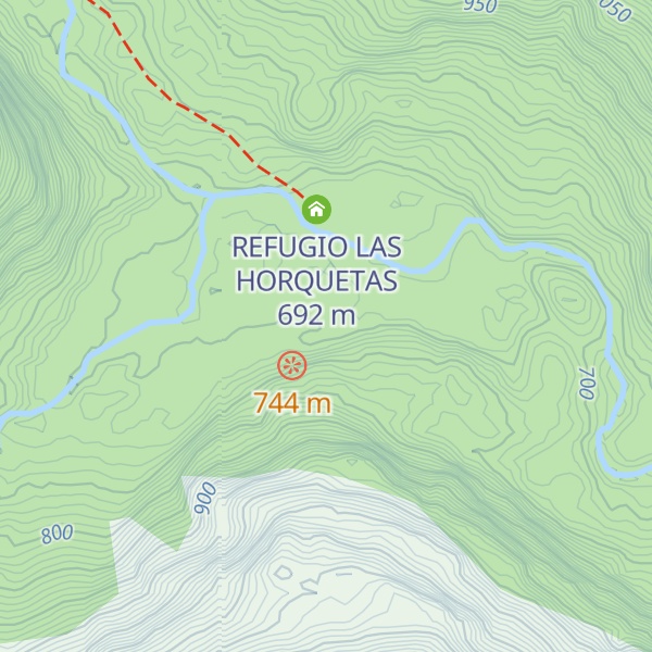Map of Refugio Casa de Campo