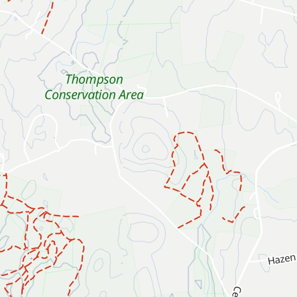 Map of Chaplin Hill