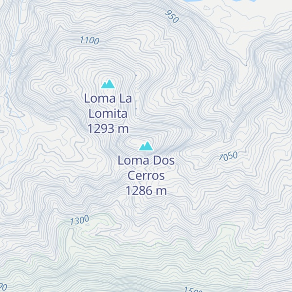 Map of Loma Dos Cerros