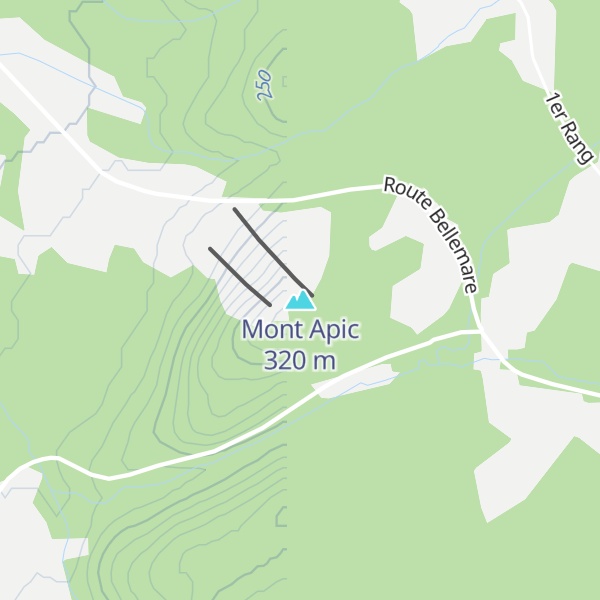 Map of Mont Apic