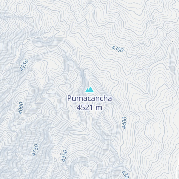 Map of Pumacancha