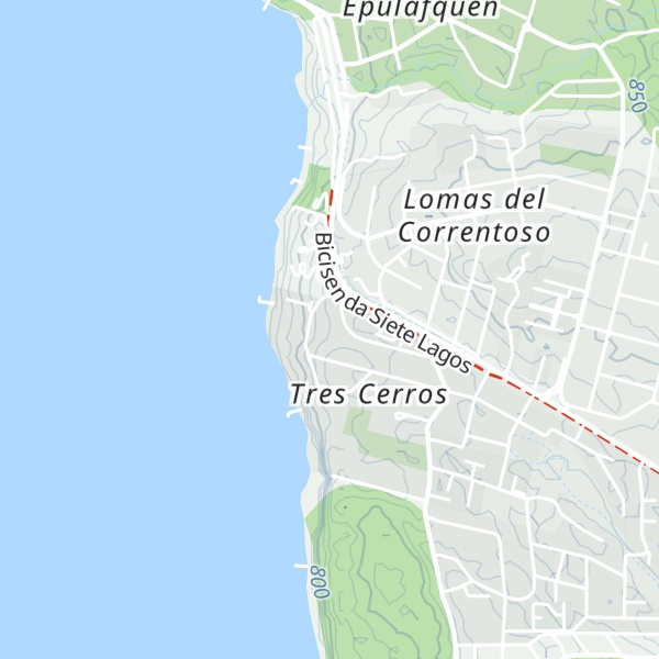 Map of Cabañas Akermann