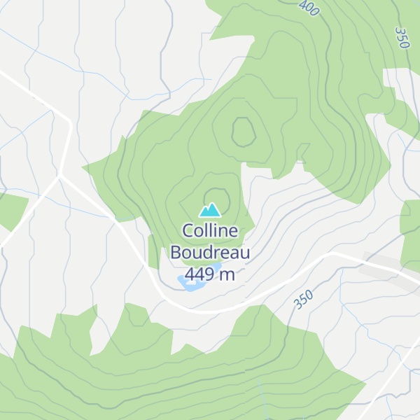 Map of Colline Boudreau