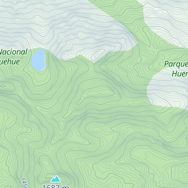 Map of Cerro Lolle