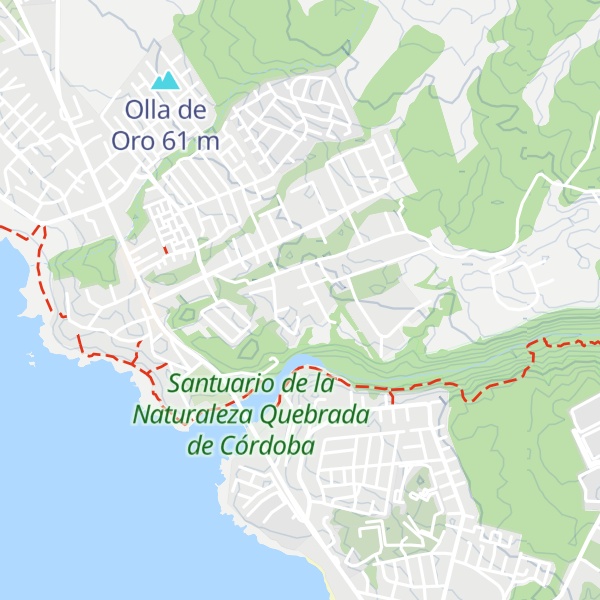 Map of Cabañas Tu Bosque