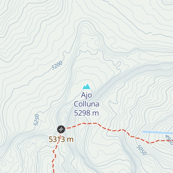 Map of Ajo Colluna