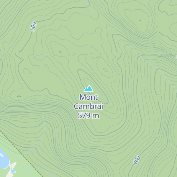 Map of Mont Cambrai