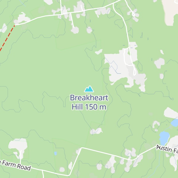 Map of Breakheart Hill
