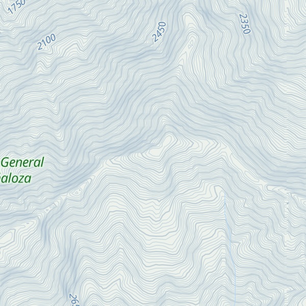 Map of Topo Quebradón