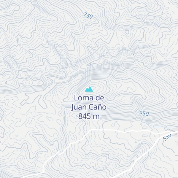 Map of Loma de Juan Caño
