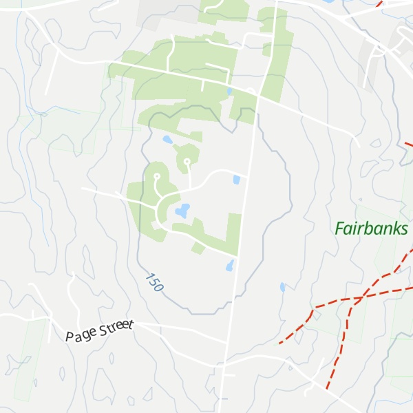 Map of Flat Hill