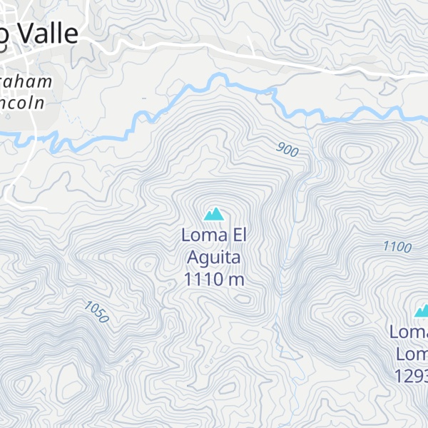 Map of Loma El Aguita