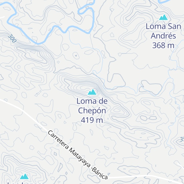 Map of Loma de Chepón