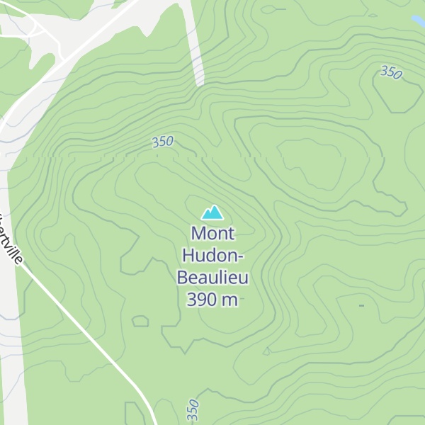Map of Mont Hudon-Beaulieu